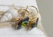 Aranyozott, Antiallergén, Stílus Fülbevaló Swarovski Kristállyal Díszítve