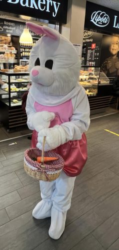 Lány nyuszi mesebeli figura - jelmezes megjelenés 20 perc