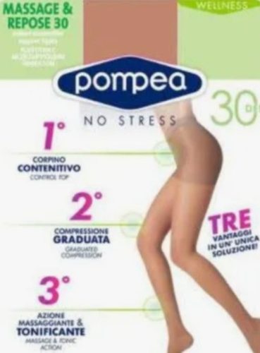30 denes Pompea masszírozós, elasztikus harisnyanadrág