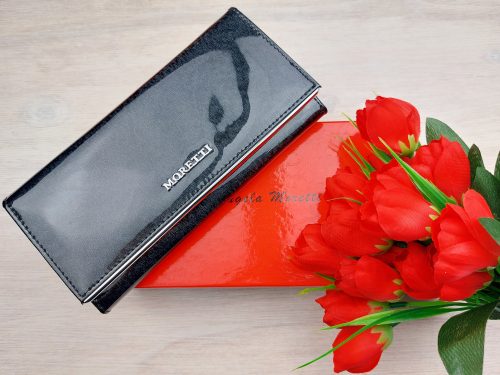 NŐI BŐR PÉNTÁRCA  ANGELA MORETTI  BLACK (RFID VÉDELEMMEL ELLÁTVA)