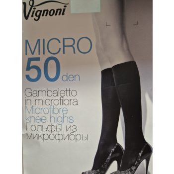 Vagyoni mikrofibrás 50 denes térdharisnya