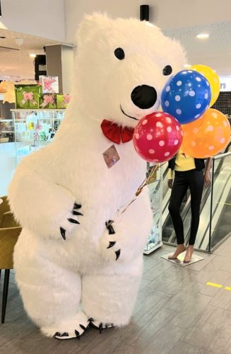Órias Jegesmaci - party maci szolgáltatás (240cm) 20 perc