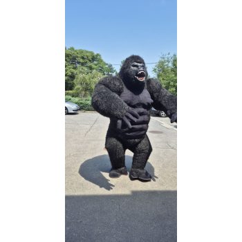   Óriás plüss gorilla - party maci szolgáltatás (250 cm) 20 perc